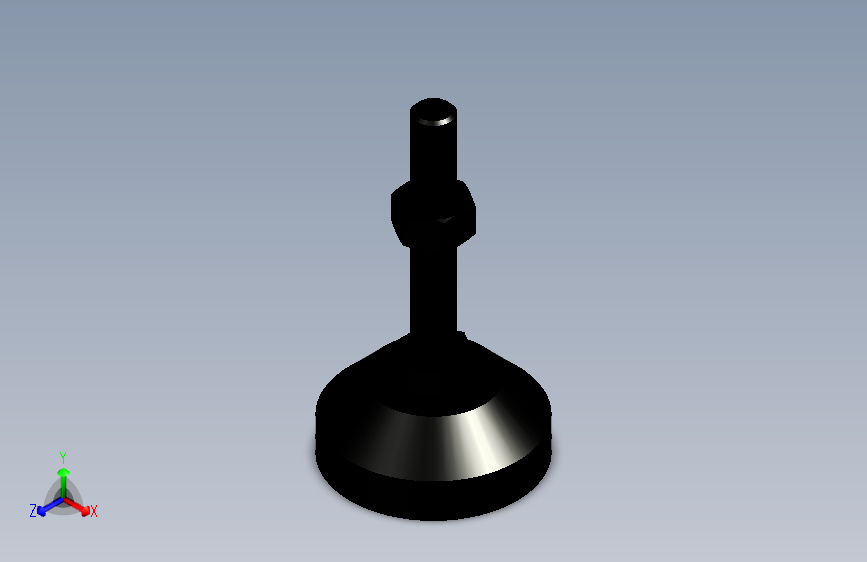 脚轮脚杯3D  WAL02-D60-M12-L75.x_t