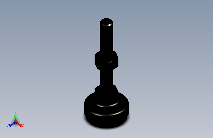 脚轮脚杯3D  WAK03-D40-M12-L75.x_t