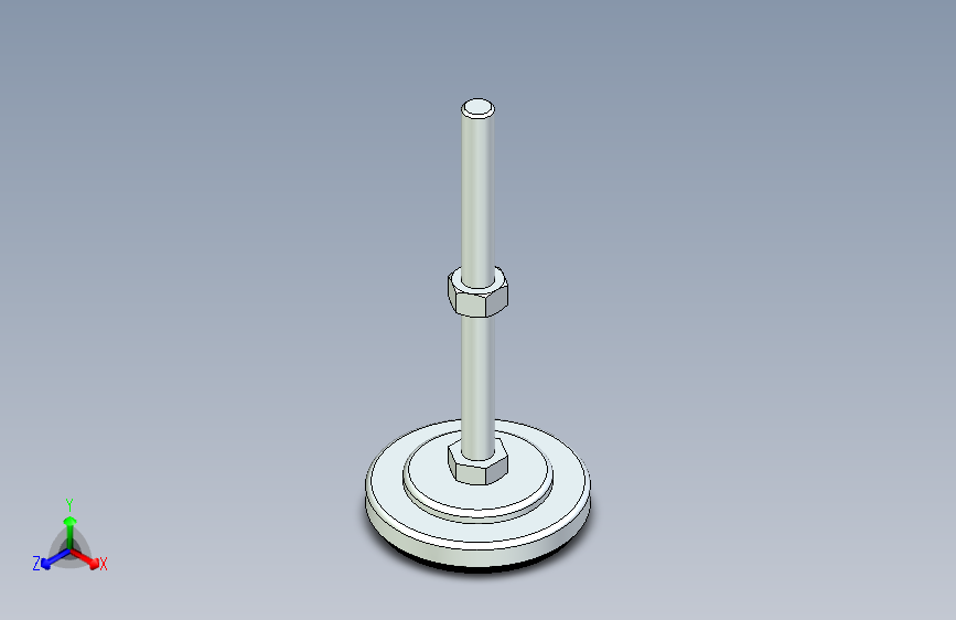 脚轮脚杯3D  WAK02-D80-M12-L150.x_t