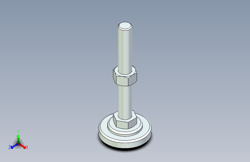 脚轮脚杯3D  WAK02-D60-M16-L125.x_t