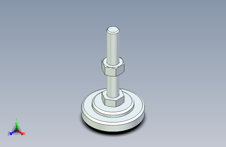 脚轮脚杯3D  WAK02-D60-M12-L75.x_t