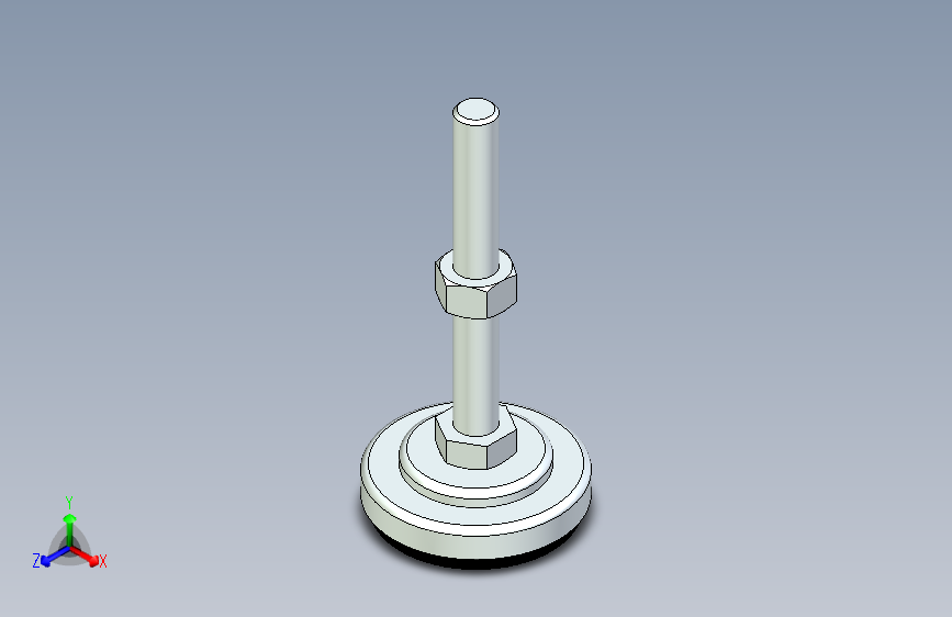 脚轮脚杯3D  WAK02-D60-M12-L100.x_t