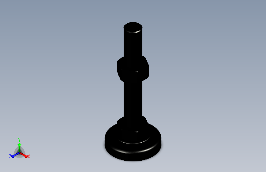 脚轮脚杯3D  WAK01-D60-M20-L125.x_t