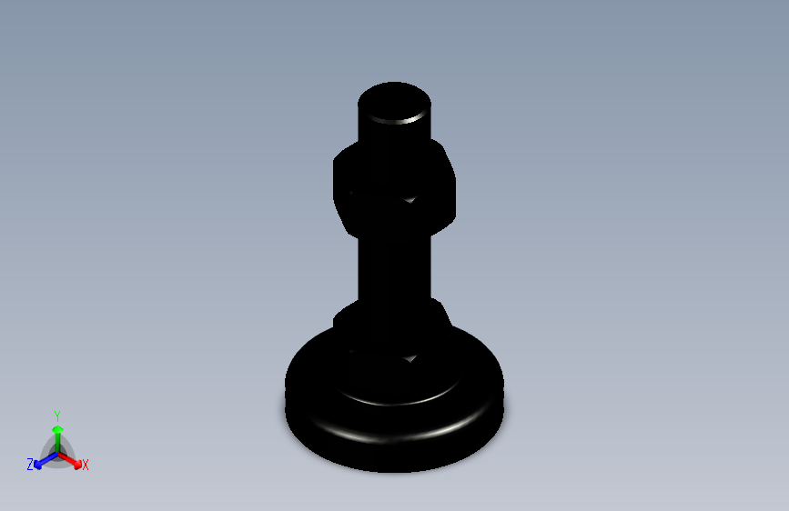 脚轮脚杯3D  WAK01-D60-M20-L75.x_t