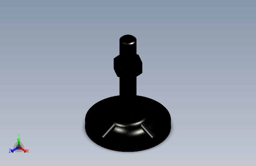 脚轮脚杯3D  WAH21-D81-M16-L75.x_t