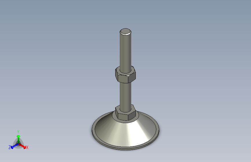 脚轮脚杯3D  WAH06-D70-M12-L100.x_t