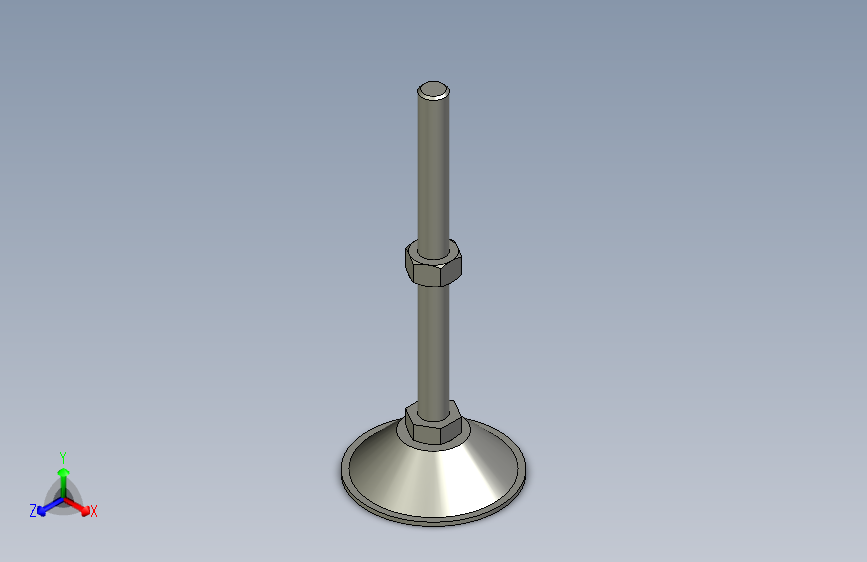 脚轮脚杯3D  WAH06-D70-M12-L150.x_t