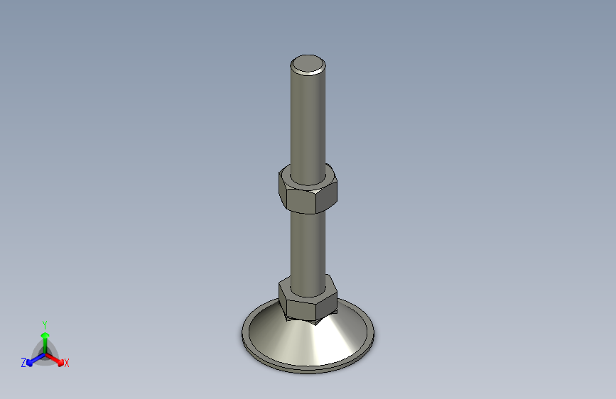 脚轮脚杯3D  WAH06-D60-M16-L125.x_t