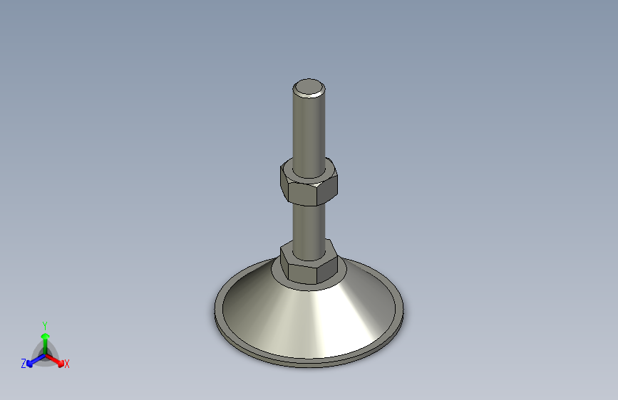 脚轮脚杯3D  WAH06-D70-M12-L75.x_t