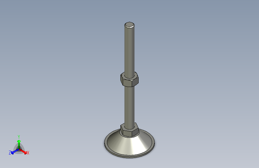 脚轮脚杯3D  WAH06-D60-M12-L150.x_t