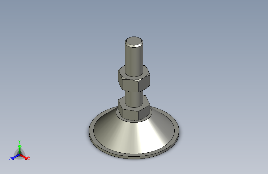 脚轮脚杯3D  WAH06-D60-M12-L50.x_t