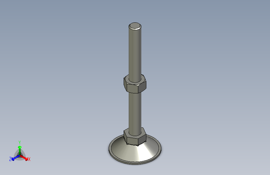 脚轮脚杯3D  WAH06-D50-M12-L125.x_t