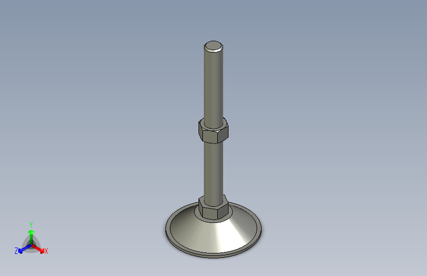 脚轮脚杯3D  WAH06-D50-M10-L100.x_t