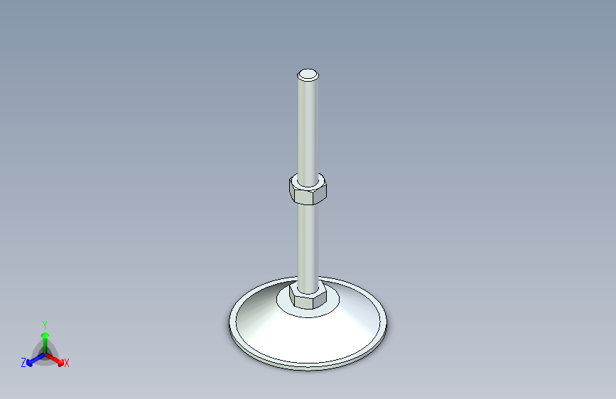 脚轮脚杯3D  WAH01-D90-M12-L150.x_t