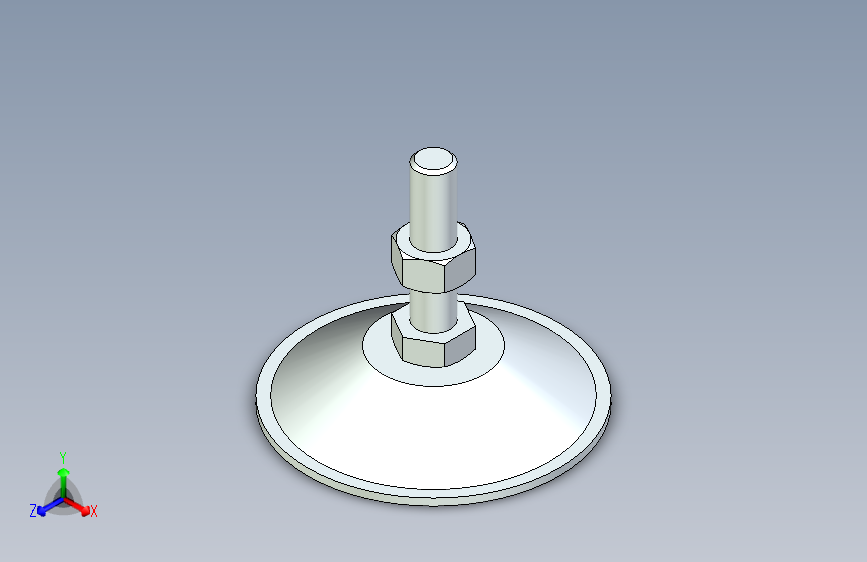 脚轮脚杯3D  WAH01-D90-M12-L50.x_t