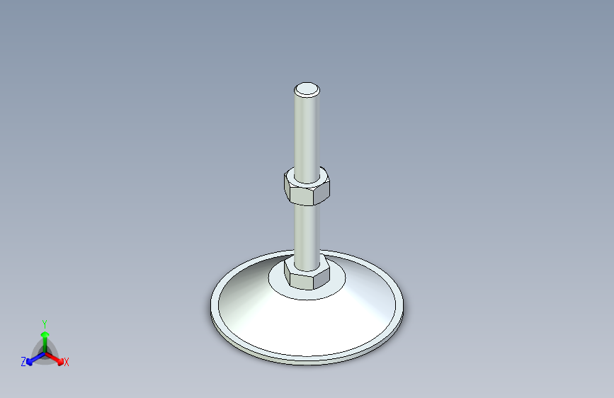 脚轮脚杯3D  WAH01-D90-M12-L100.x_t