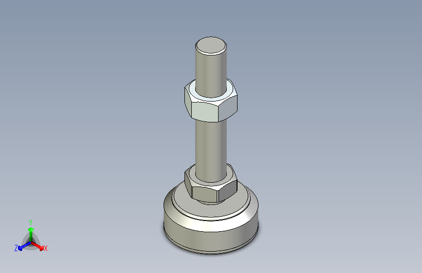 脚轮脚杯3D  WAG56-D60-M20-L100.x_t