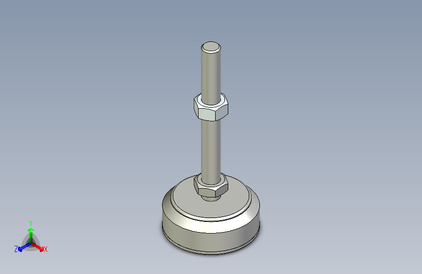 脚轮脚杯3D  WAG56-D60-M12-L100.x_t