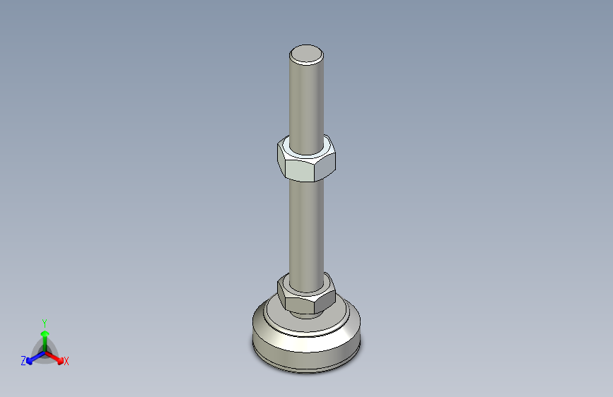 脚轮脚杯3D  WAG56-D50-M16-L130.x_t