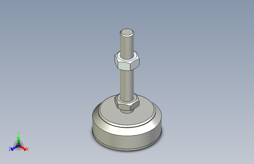 脚轮脚杯3D  WAG56-D60-M12-L70.x_t