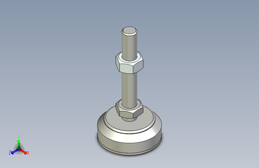 脚轮脚杯3D  WAG56-D50-M12-L70.x_t