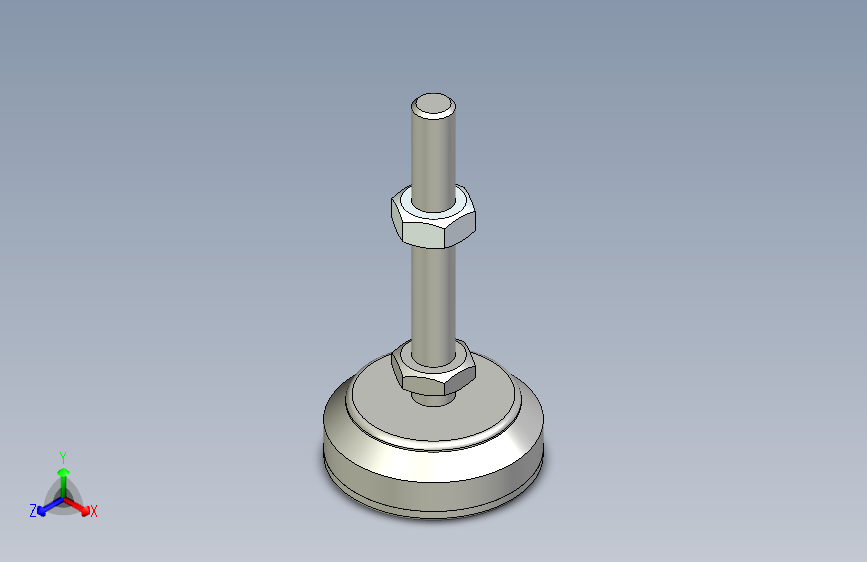 脚轮脚杯3D  WAG56-D50-M10-L70.x_t