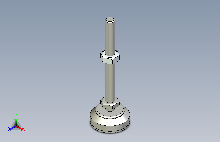 脚轮脚杯3D  WAG56-D40-M10-L100.x_t