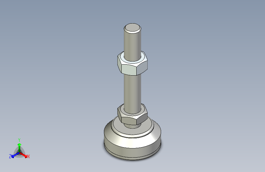脚轮脚杯3D  WAG56-D40-M12-L70.x_t