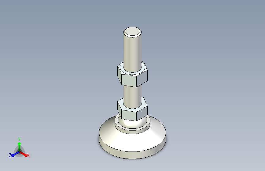 脚轮脚杯3D  WAG41-D75-M20-L100.x_t