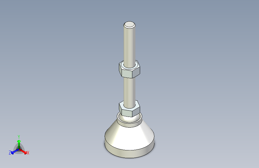 脚轮脚杯3D  WAG41-D50-M12-L100.x_t