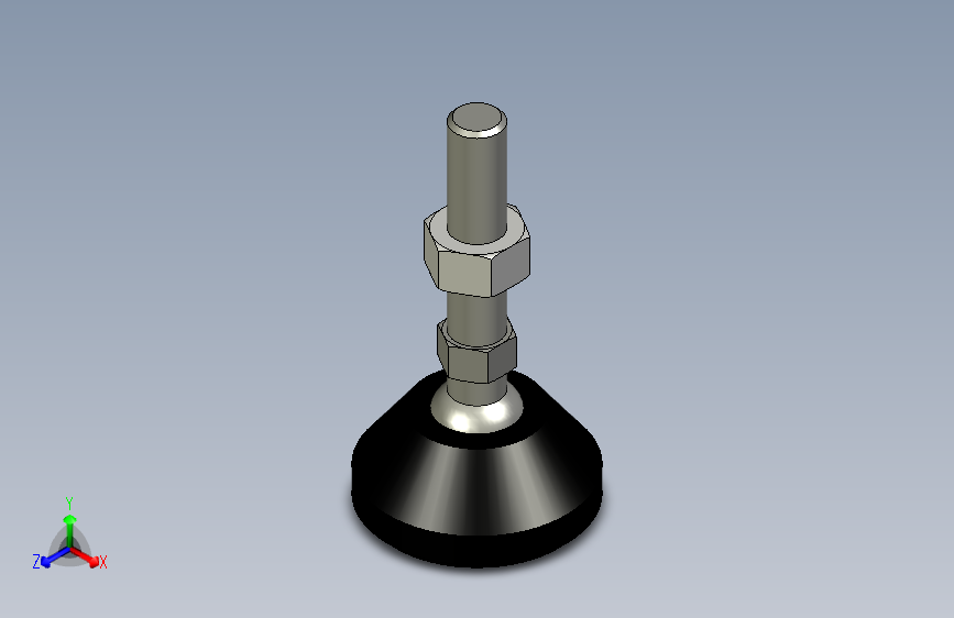 脚轮脚杯3D  WAG11-D50-M12-L50.x_t