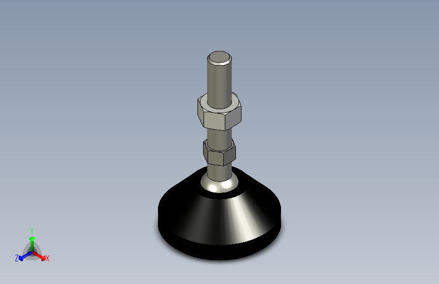 脚轮脚杯3D  WAG11-D60-M12-L50.x_t