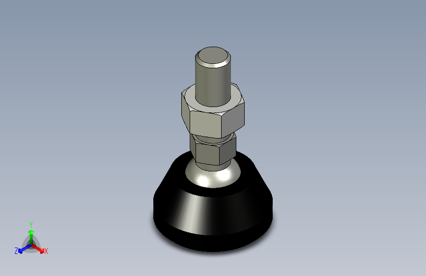 脚轮脚杯3D  WAG11-D40-M12-L30.x_t