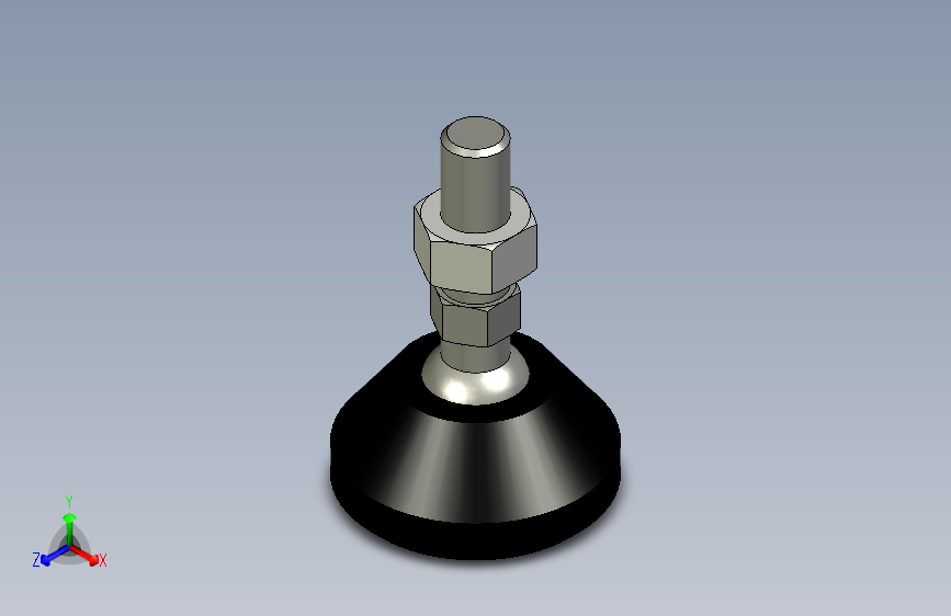 脚轮脚杯3D  WAG11-D50-M12-L30.x_t