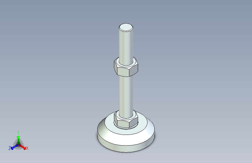 脚轮脚杯3D  WAD82-D80-M20-L150.x_t