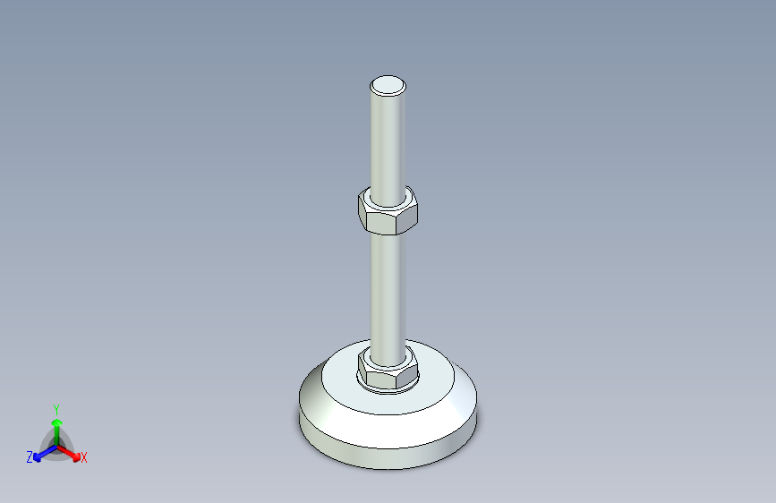 脚轮脚杯3D  WAD82-D80-M16-L150.x_t