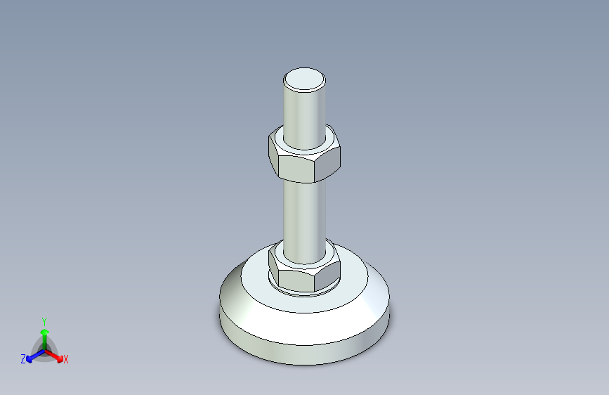 脚轮脚杯3D  WAD82-D80-M20-L100.x_t