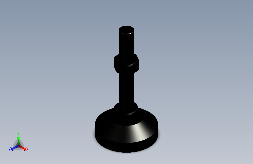 脚轮脚杯3D  WAD72-D100-M24-L150.x_t