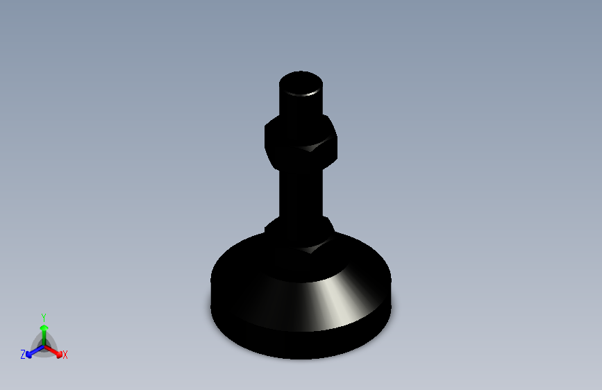 脚轮脚杯3D  WAD72-D100-M24-L100.x_t