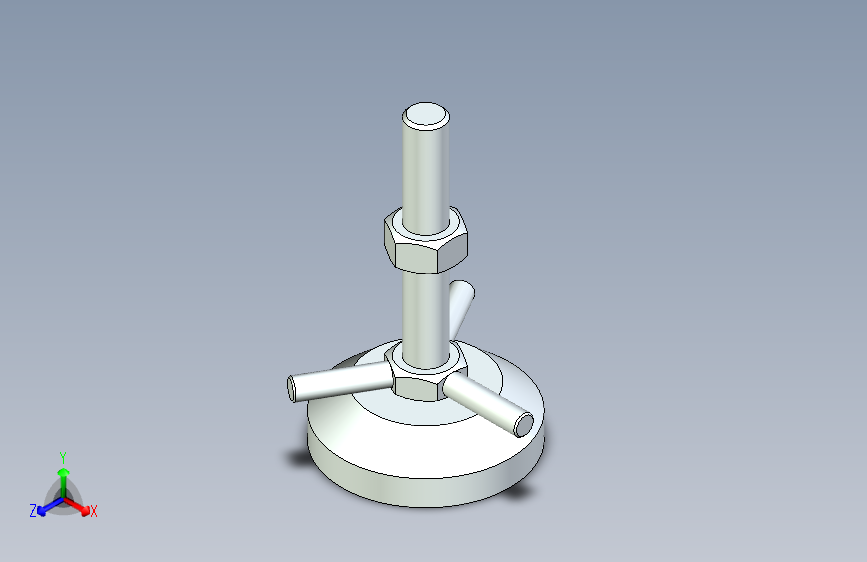 脚轮脚杯3D  WAD61-D60-M12-L75.x_t