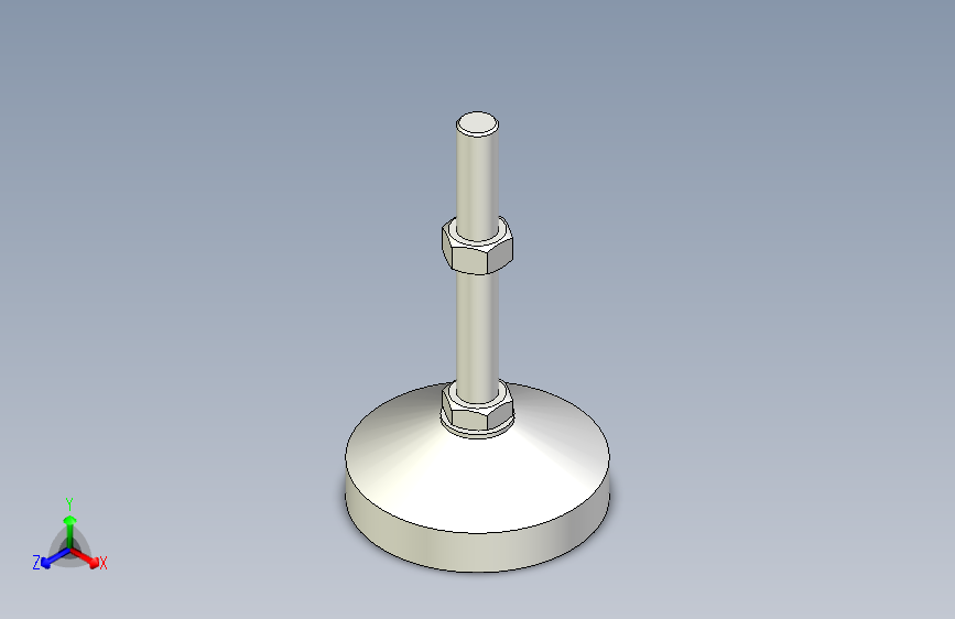 脚轮脚杯3D  WAD51-D100-M16-L125.x_t