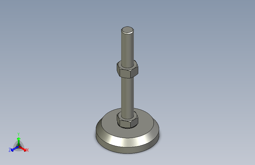 脚轮脚杯3D  WAD36-D120-M24-L200.x_t