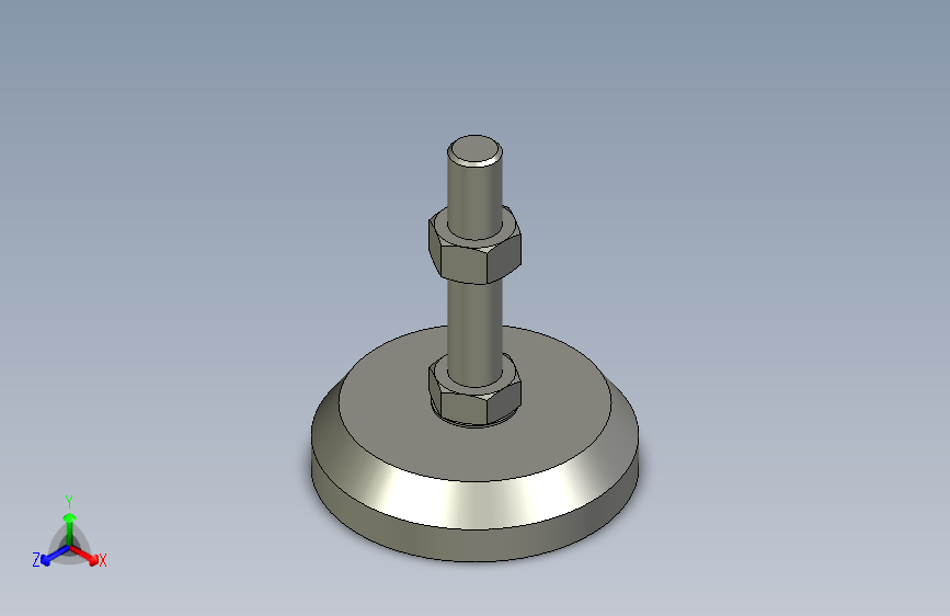 脚轮脚杯3D  WAD36-D120-M20-L100.x_t