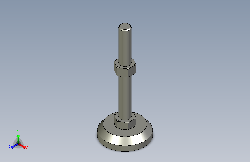 脚轮脚杯3D  WAD36-D100-M24-L200.x_t