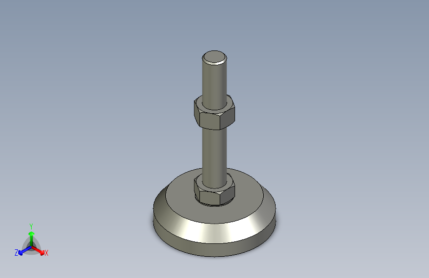 脚轮脚杯3D  WAD36-D100-M20-L125.x_t