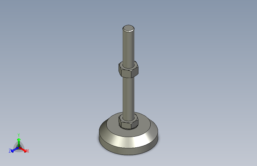 脚轮脚杯3D  WAD36-D80-M16-L150.x_t