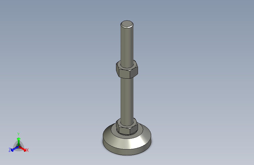 脚轮脚杯3D  WAD36-D60-M16-L150.x_t