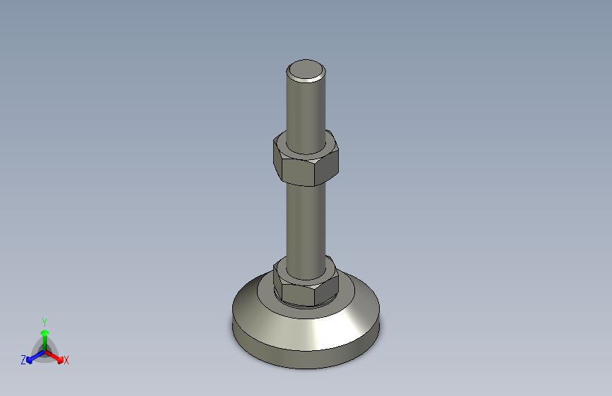 脚轮脚杯3D  WAD36-D60-M16-L100.x_t