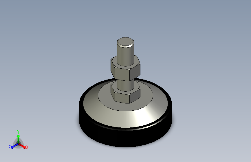 脚轮脚杯3D  WAD06-D80-M16-L50.x_t