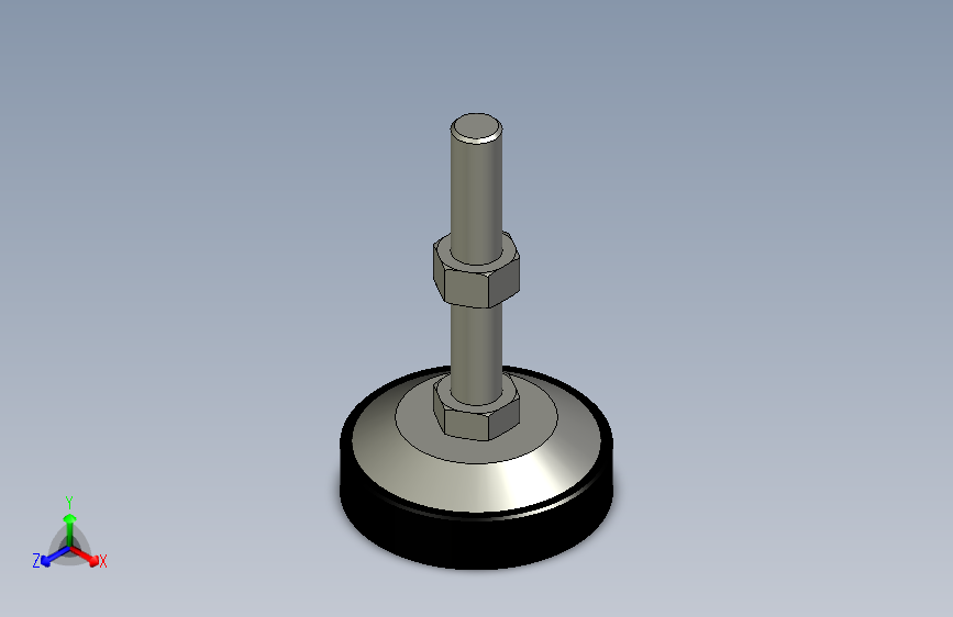 脚轮脚杯3D  WAD06-D80-M16-L100.x_t